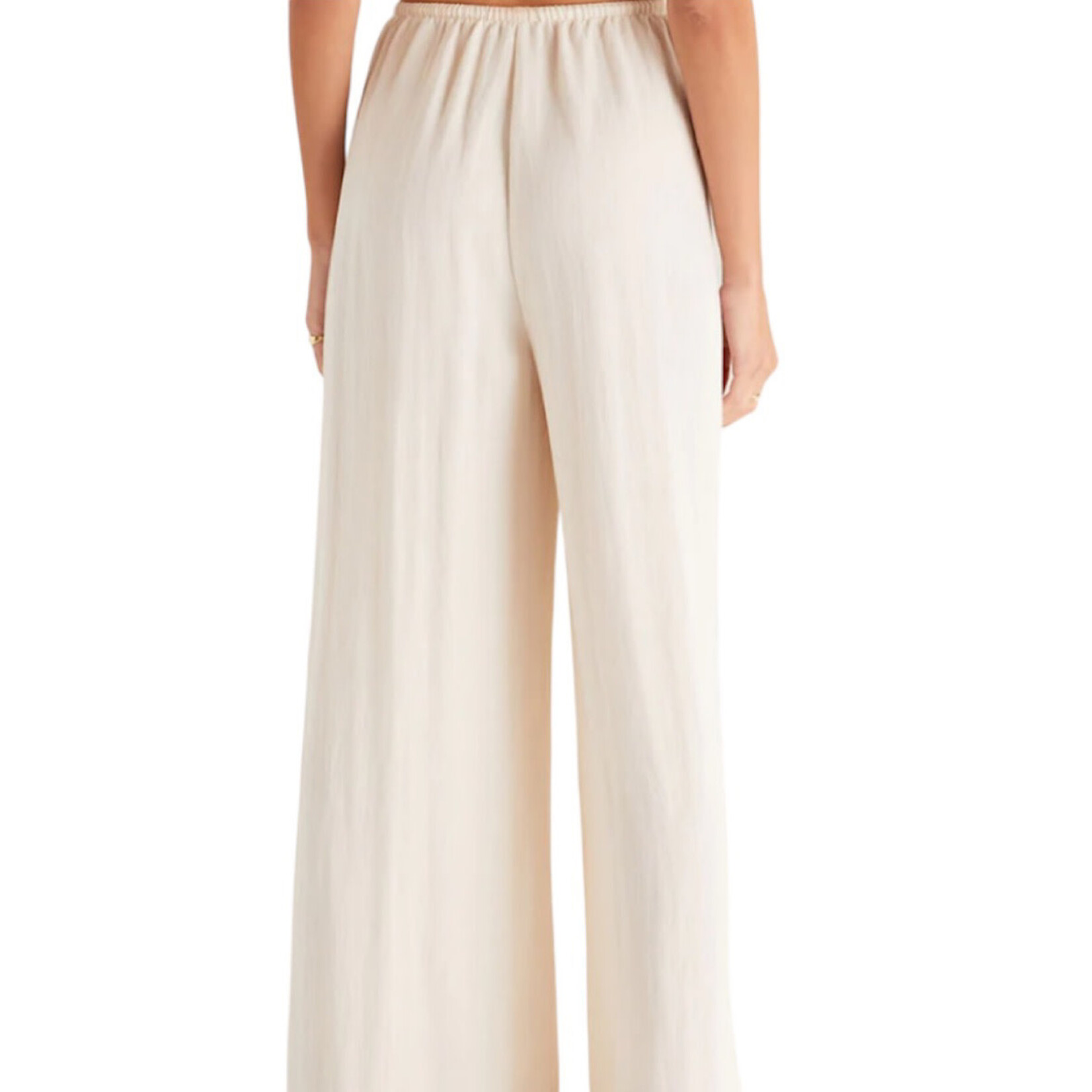 Z Supply Z Supply Seashore Beach Pant Adobe White