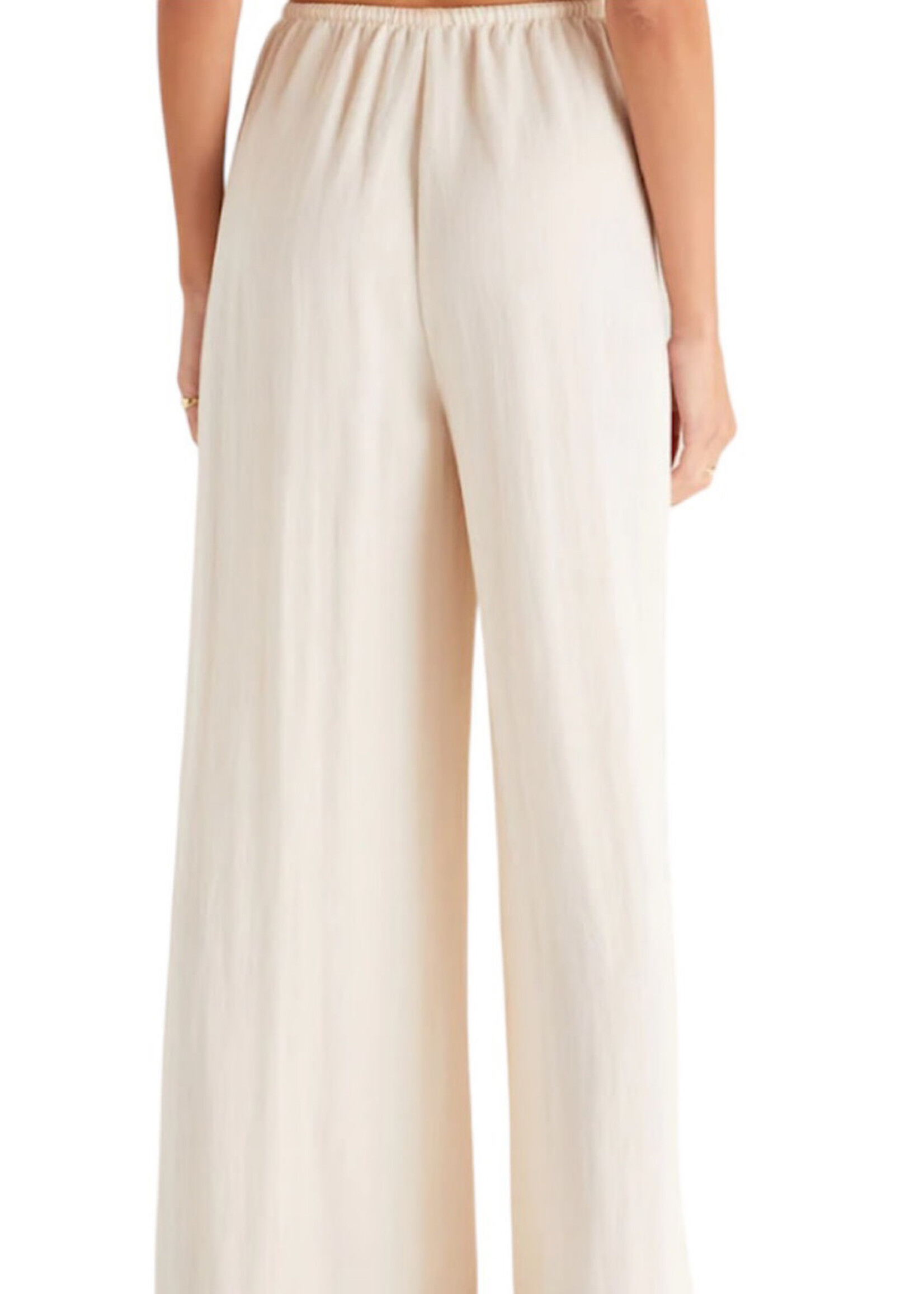 Z Supply Z Supply Seashore Beach Pant Adobe White