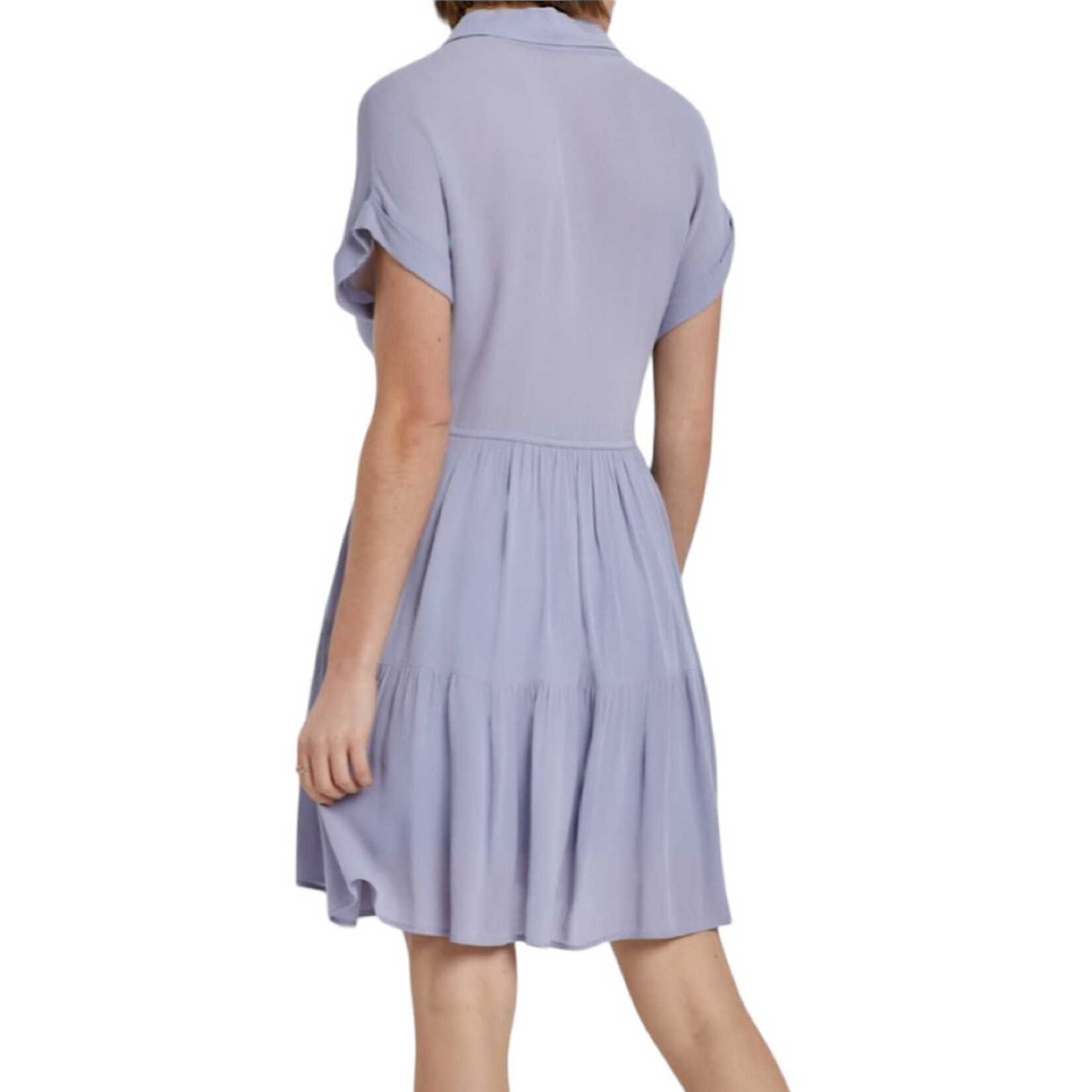 Drawstring Waist Mini Dress