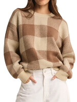 Z Supply Z Supply Check You Later Sweater Campfire