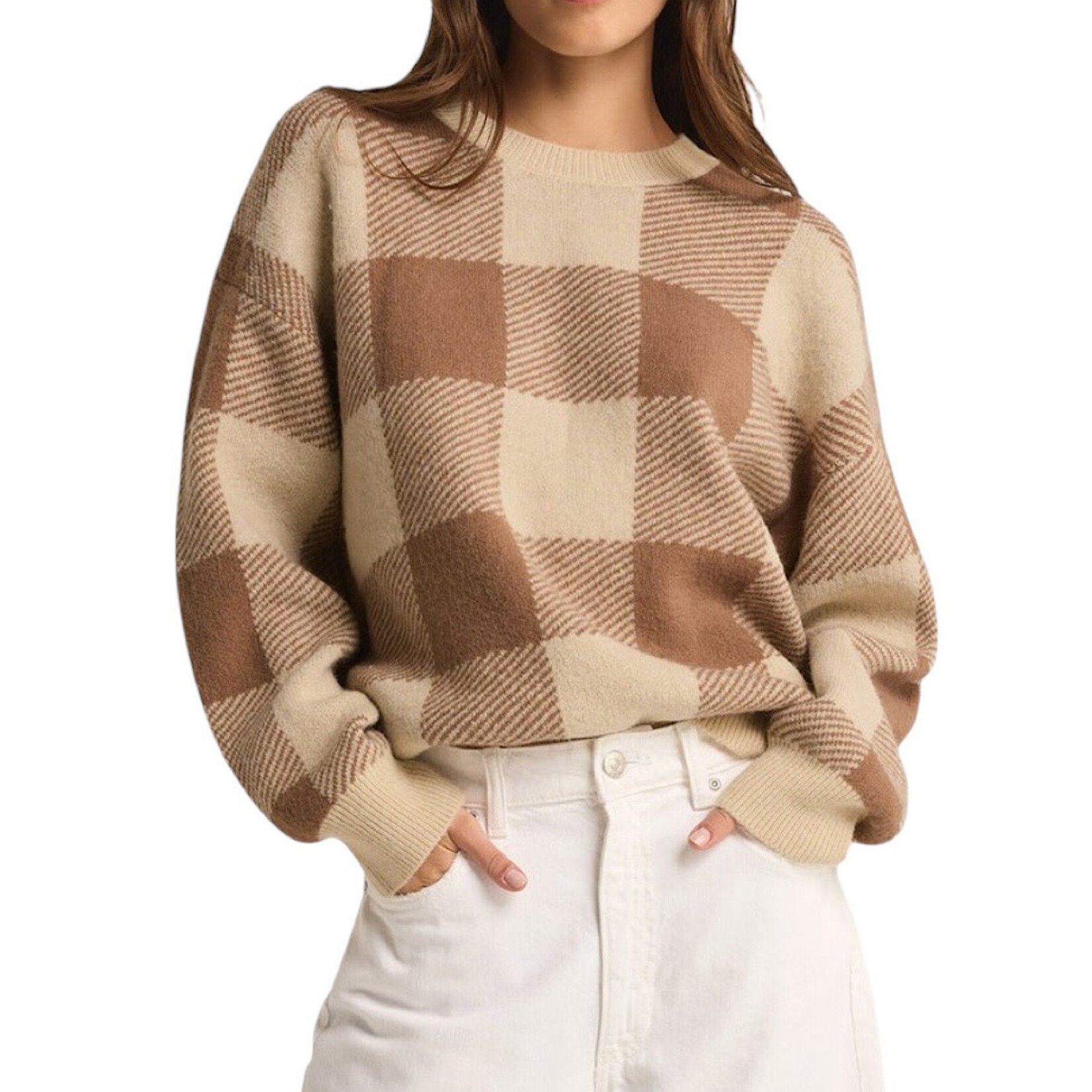 Z Supply Z Supply Check You Later Sweater Campfire