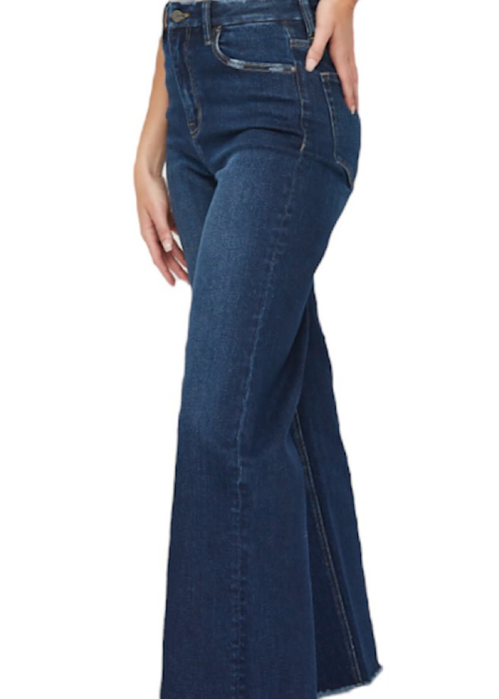 Mica Denim MICA MDE-W182DK Festival Stretch Super High Rise Wide Leg