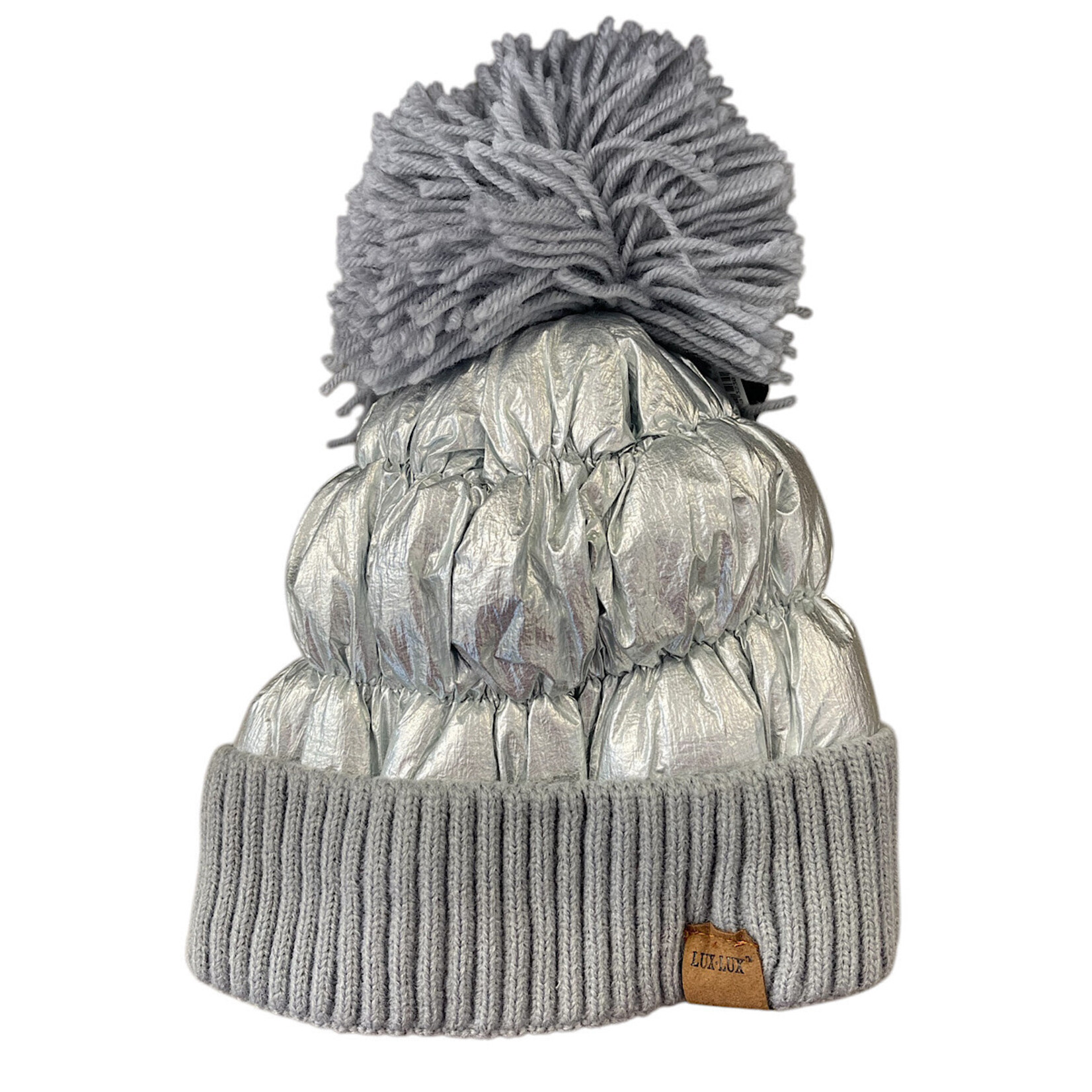 DL Puffer Beanie Hat