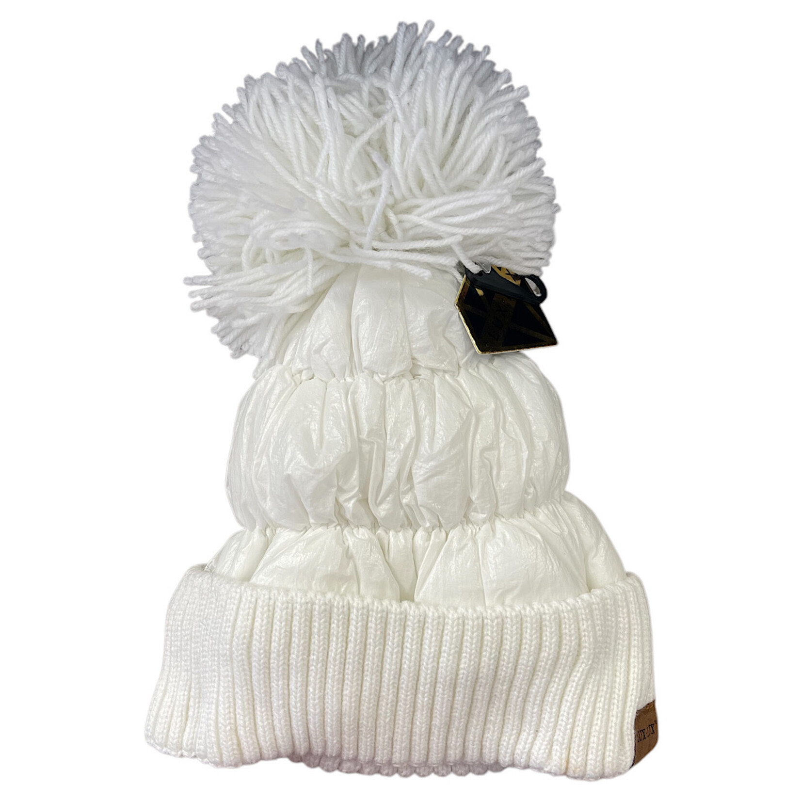 DL Puffer Beanie Hat