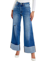 Judy Blue JB82636 HW Retro Wide Leg with Cuff