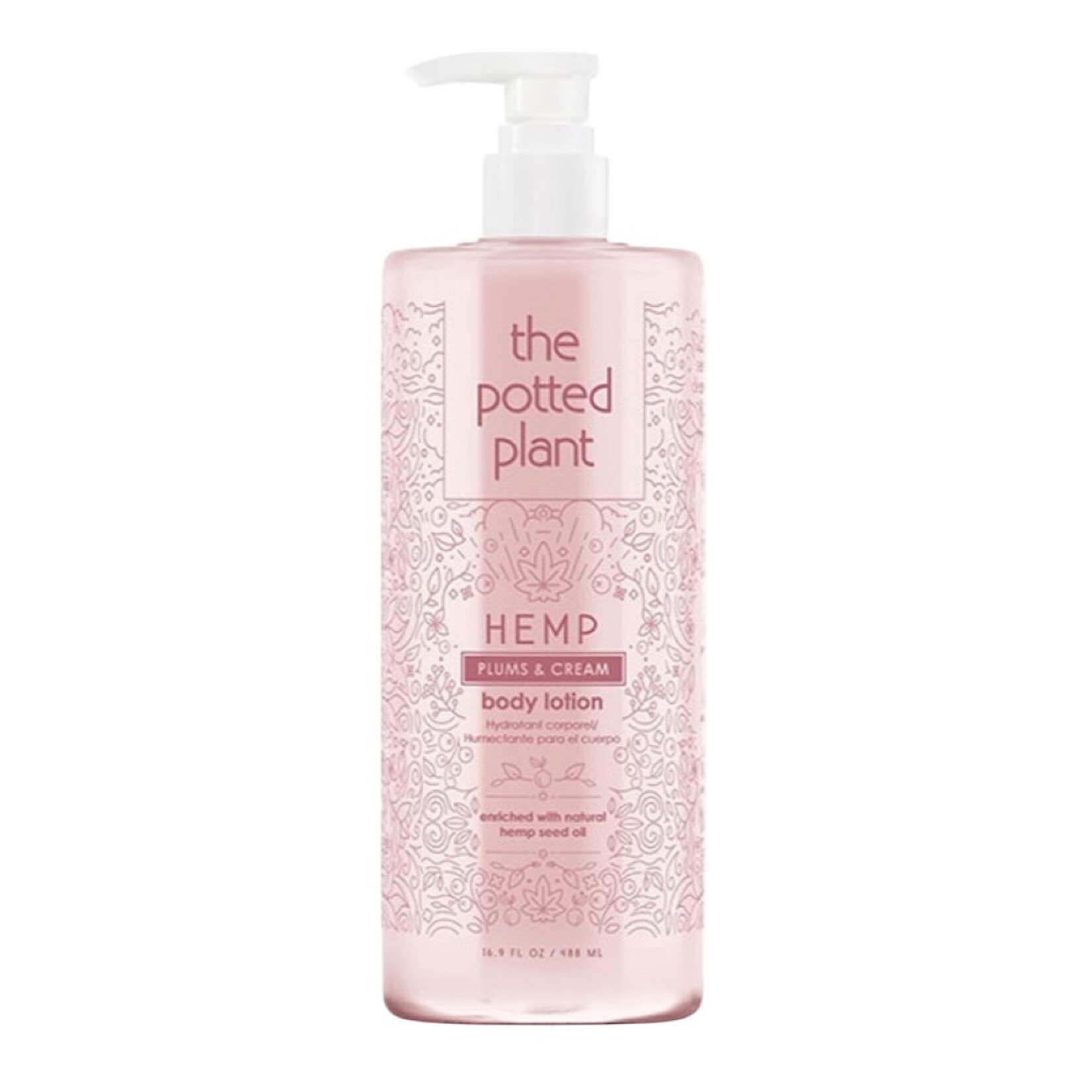 The Potted Plant Hemp Body Lotion 16.9 oz
