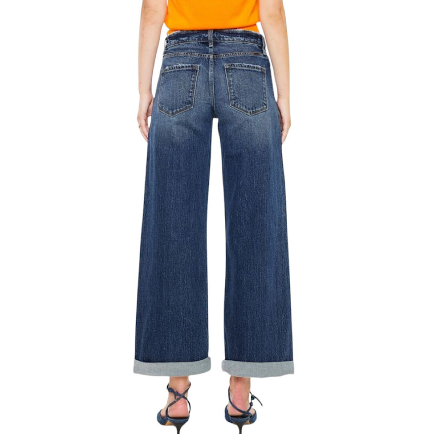 KC2586D High Rise Wide Leg