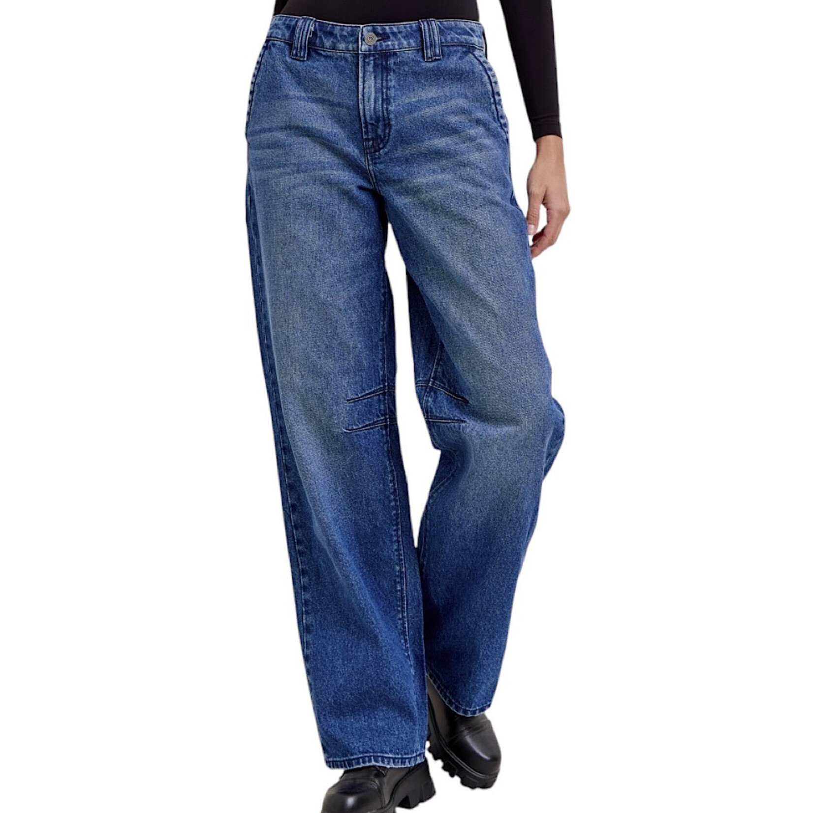 Hidden HD9371B-DK Alyx Baggy Fit High Rise