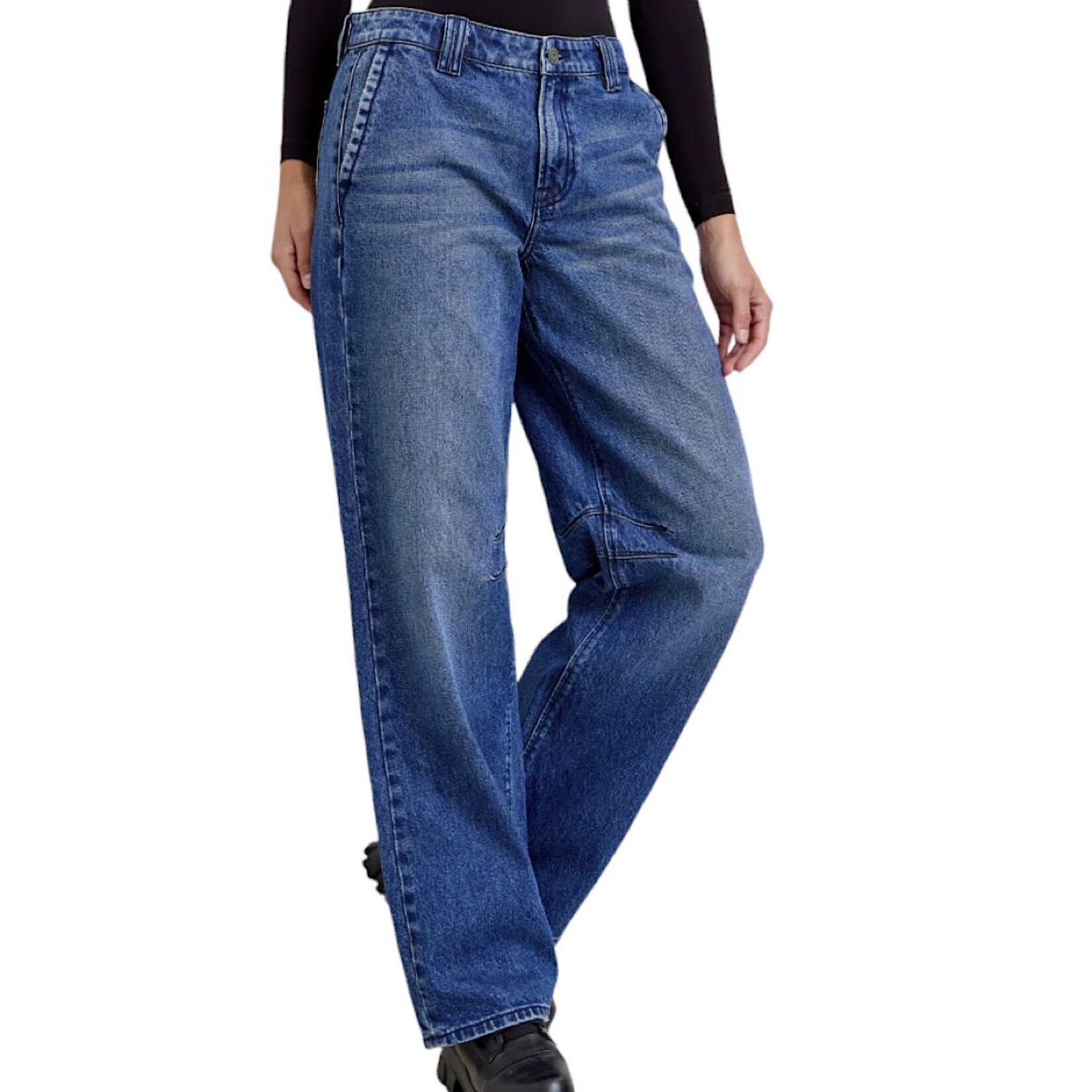 Hidden HD9371B-DK Alyx Baggy Fit High Rise