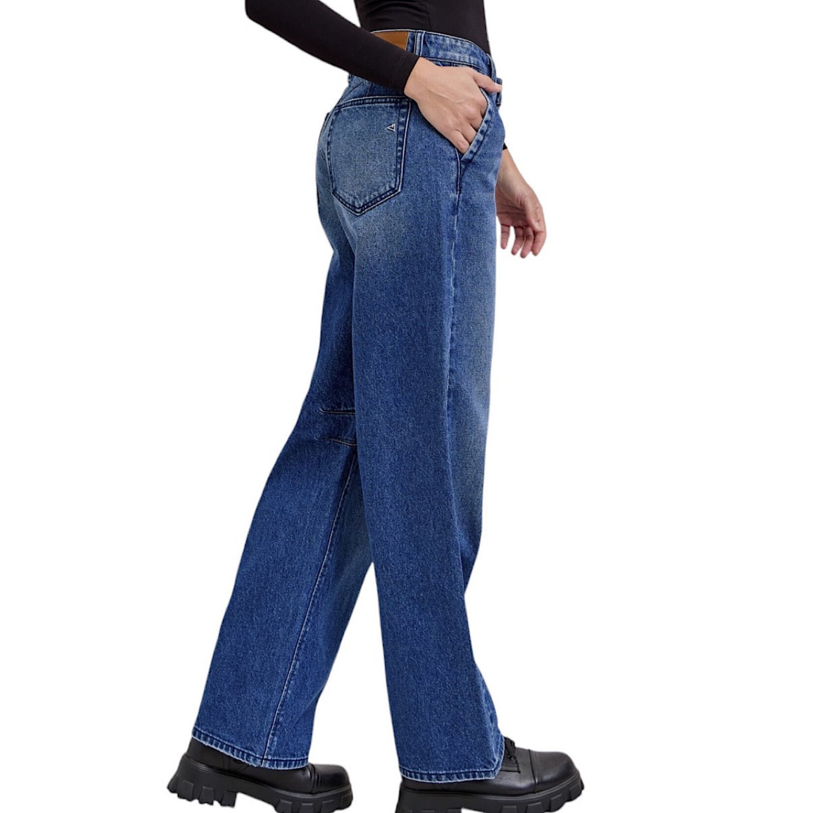 Hidden HD9371B-DK Alyx Baggy Fit High Rise