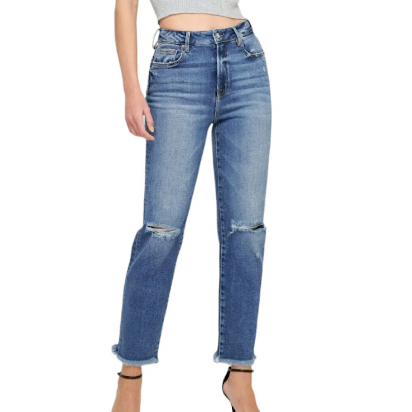 Hidden HD1435ST-DK Tracey High Rise Straight