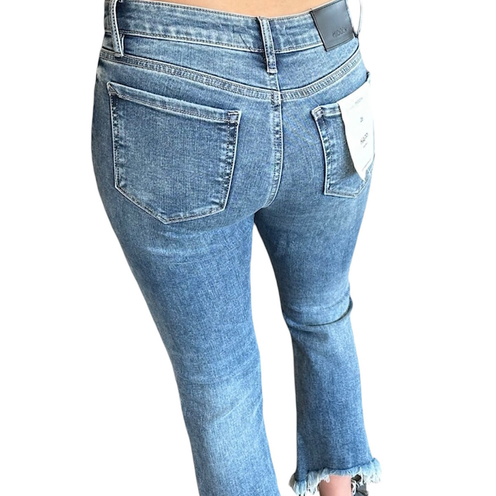 Hidden Hidden Happy Mid Rise Cropped Flare HD3775C-M