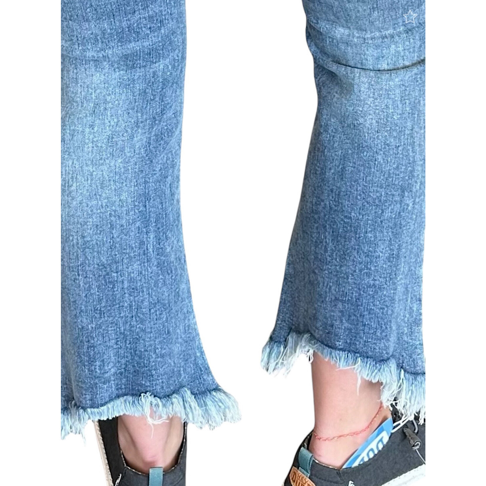 Hidden Hidden Happy Mid Rise Cropped Flare HD3775C-M