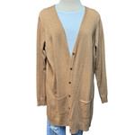 Maurices Camel Button Up Cardigan Size XL-RF