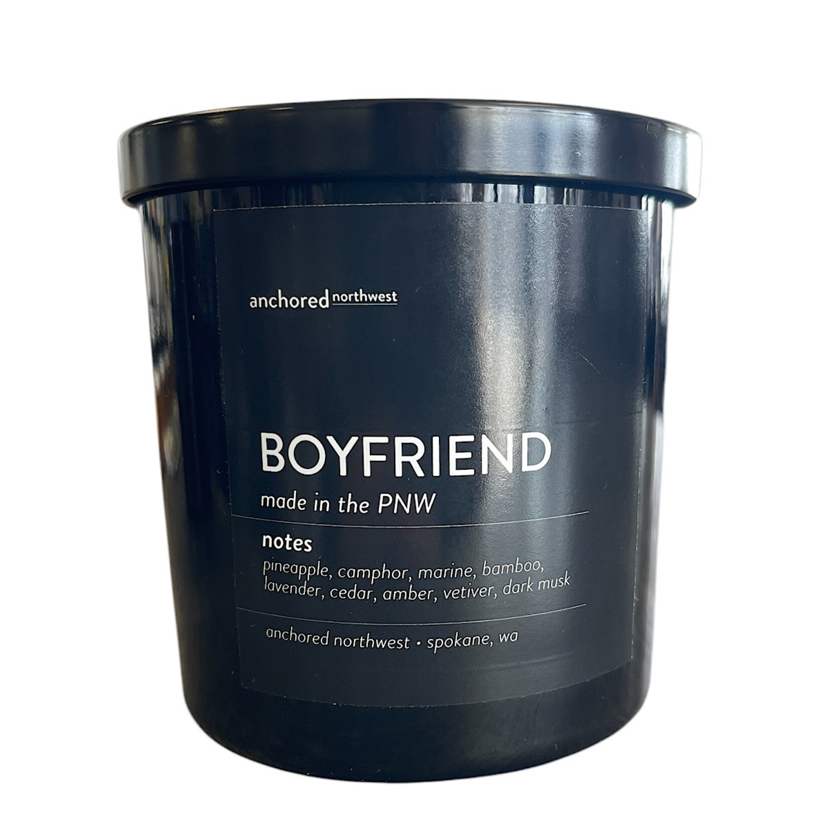 Wood Wick Black Tumbler Candle