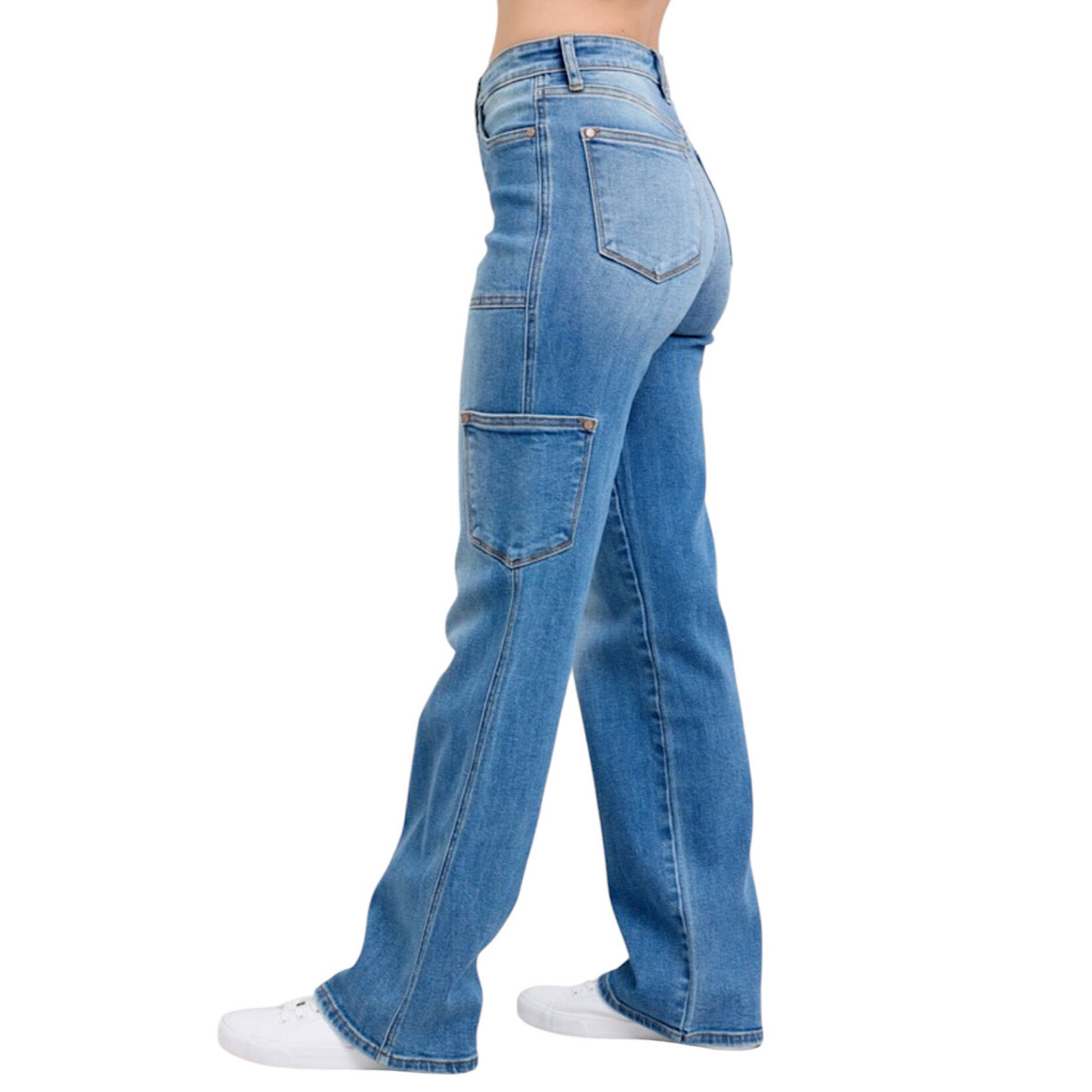 Judy Blue JB82659 High Waist 90's Straight Jeans