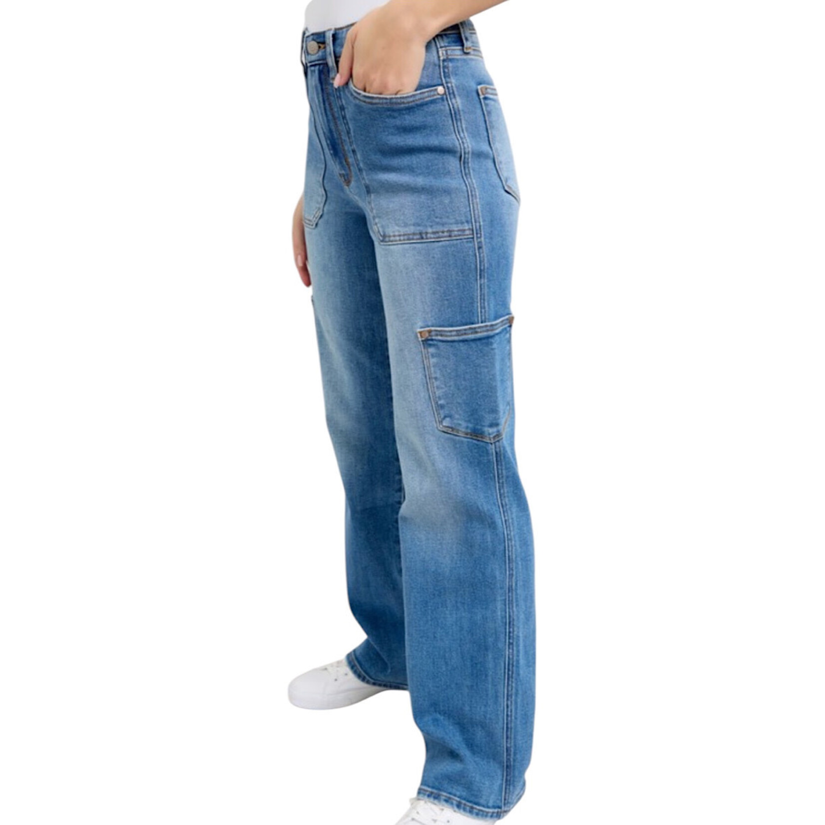 Judy Blue JB82659 High Waist 90's Straight Jeans
