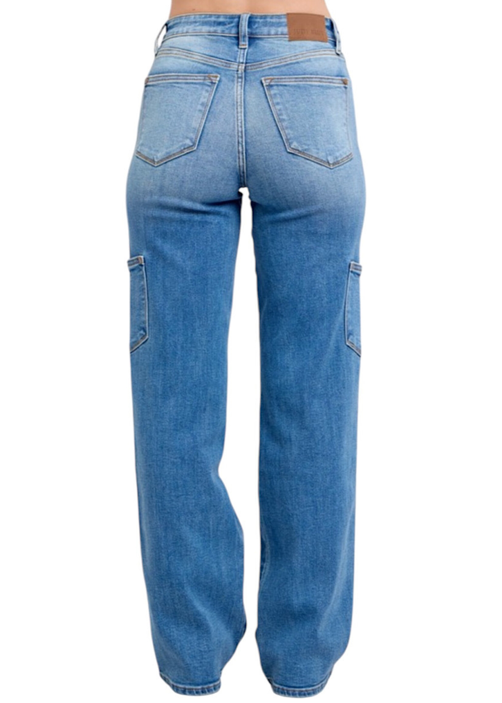 Judy Blue JB82659 High Waist 90's Straight Jeans