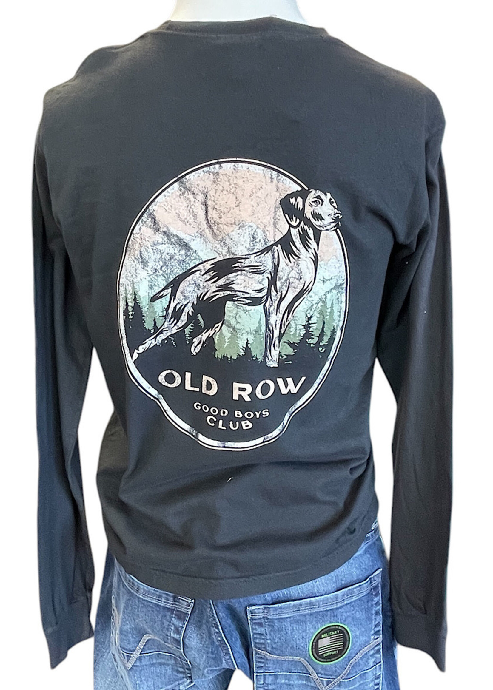 Old Row Good Boys Club Pointer LS Tee
