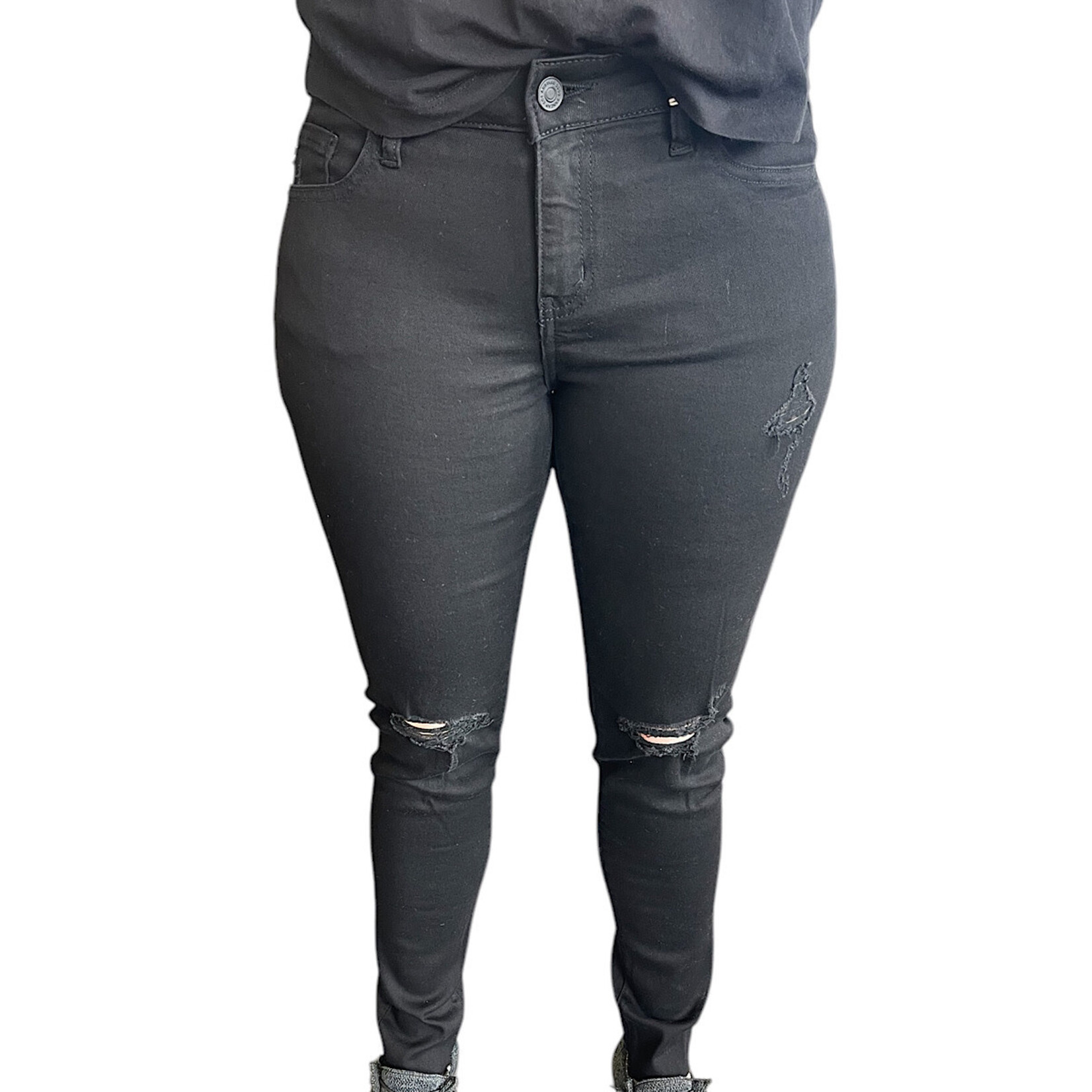 KC8245BK Black Ankle Skinny MS