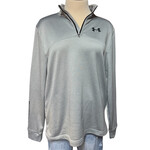 Under Armour Grey 3/4 Zip Pullover Size Medium-RF