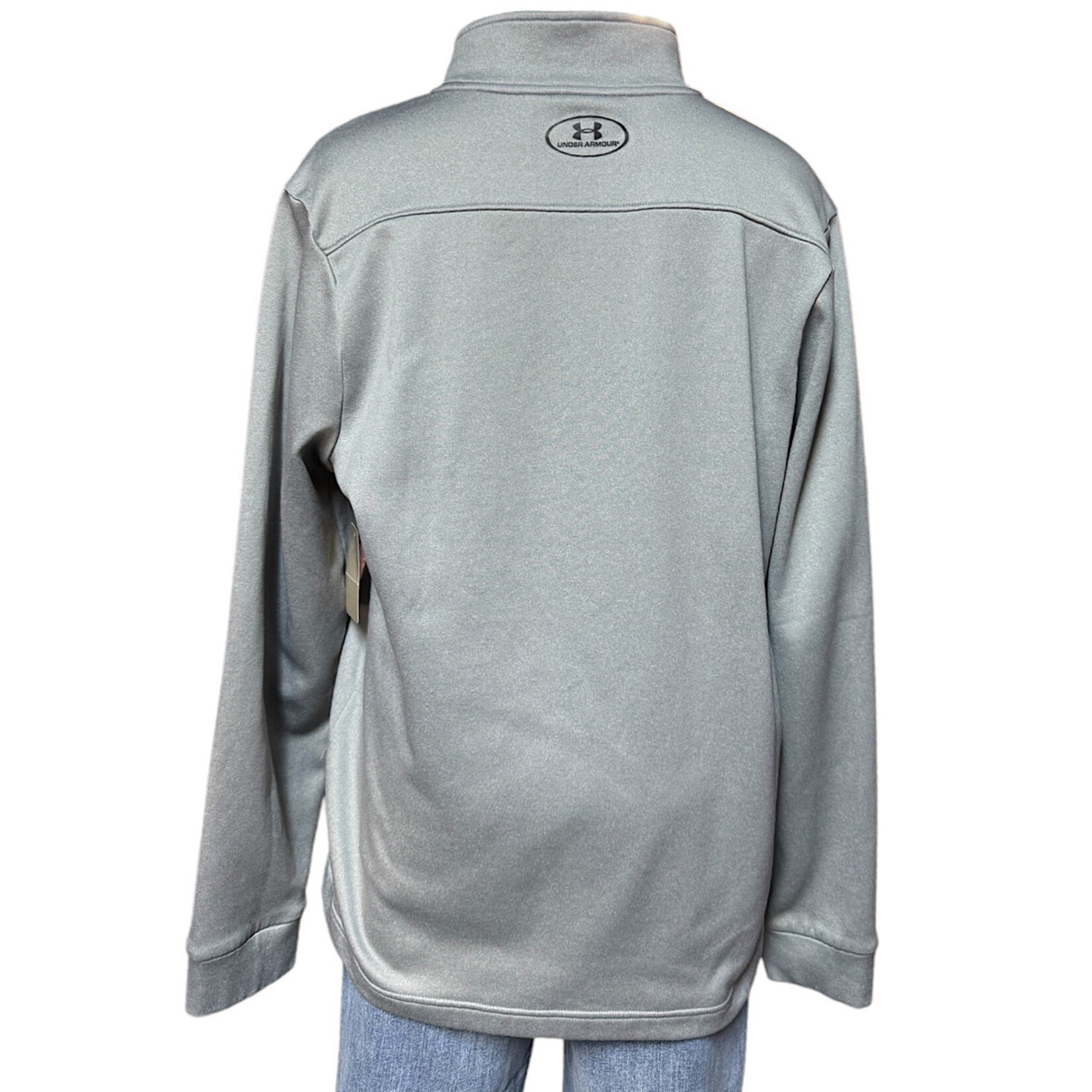Grey 3/4 Zip Pullover Size Medium-RF