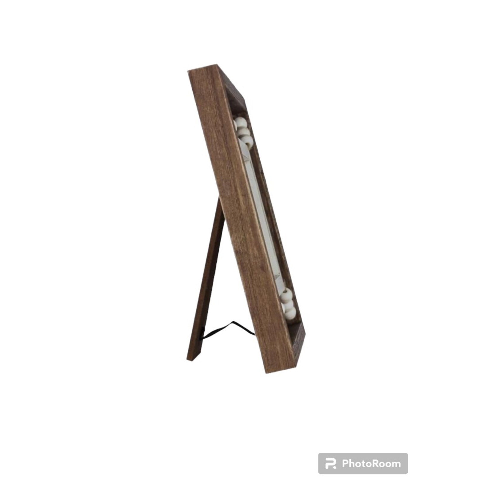 Wood 4x4 Frame with Blessing Beads