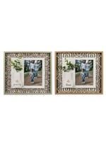 Wood with Greenery 5x7 Photo Frame