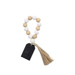 Wood Beads Wine Tags