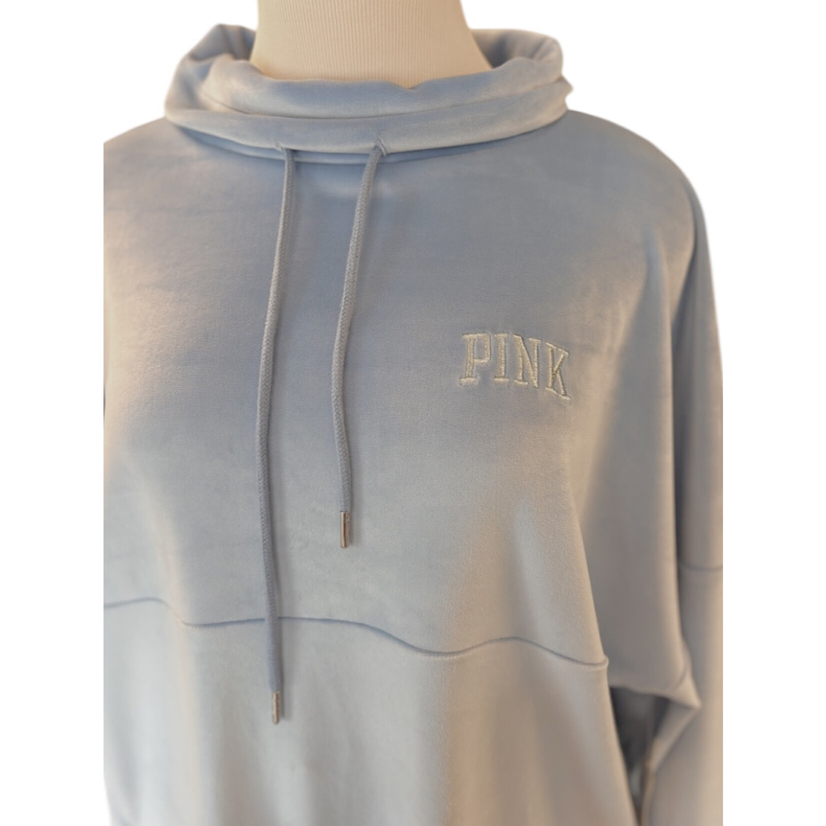 Lavender Velvet Hoodie Size Medium-RF