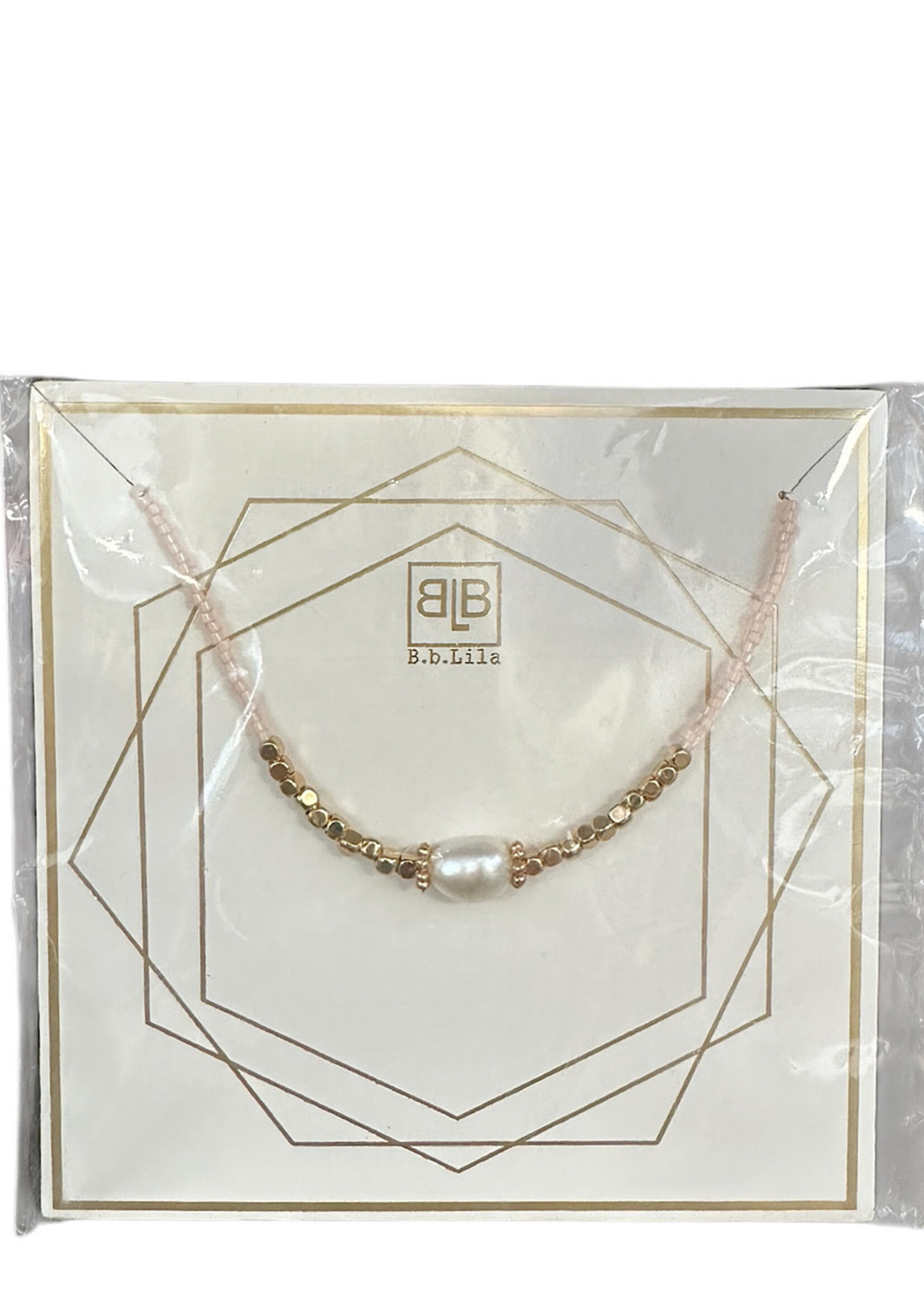 B.b. Lila Paper Necklace
