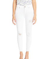 SPP11531 Sneak Peek H/R White Skinny Destressed Jean