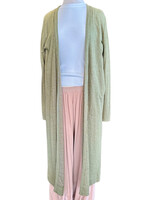 Daze Open Front Long Sleeve Duster