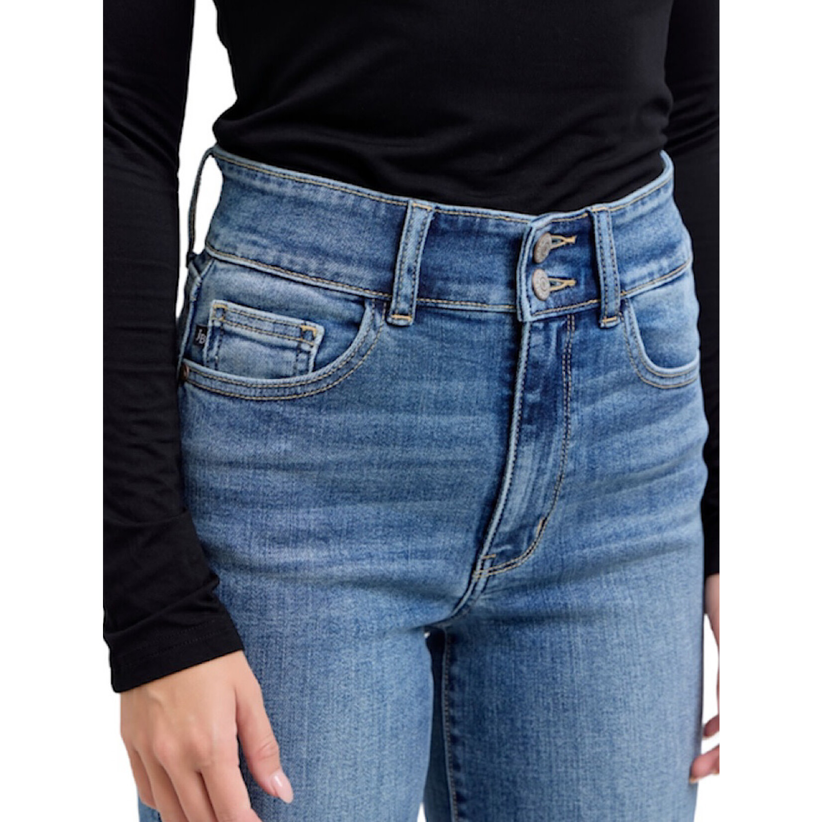 Judy Blue JB82630 High Waist Flare with Tint