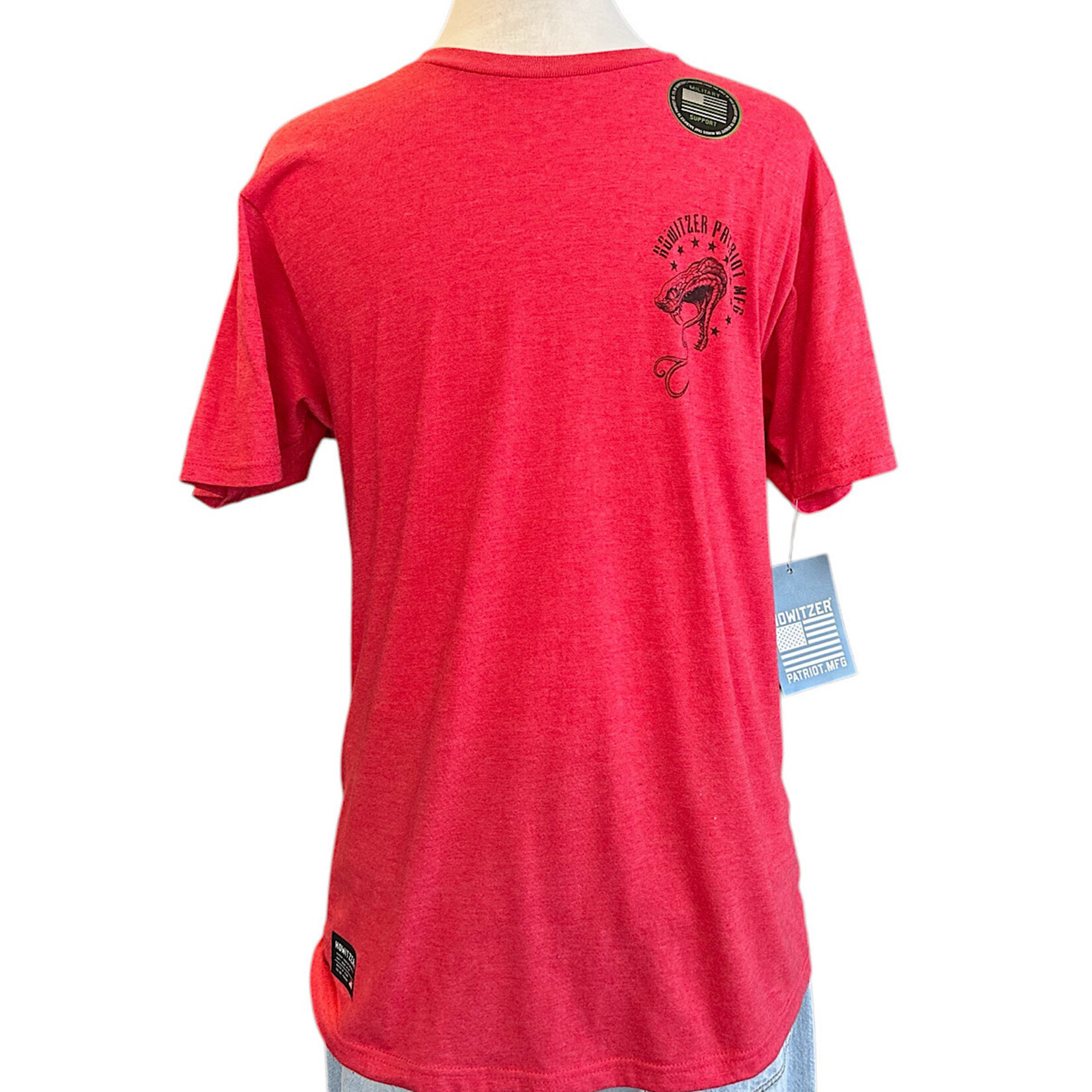 Rebellion S/S Tee- Red Heather
