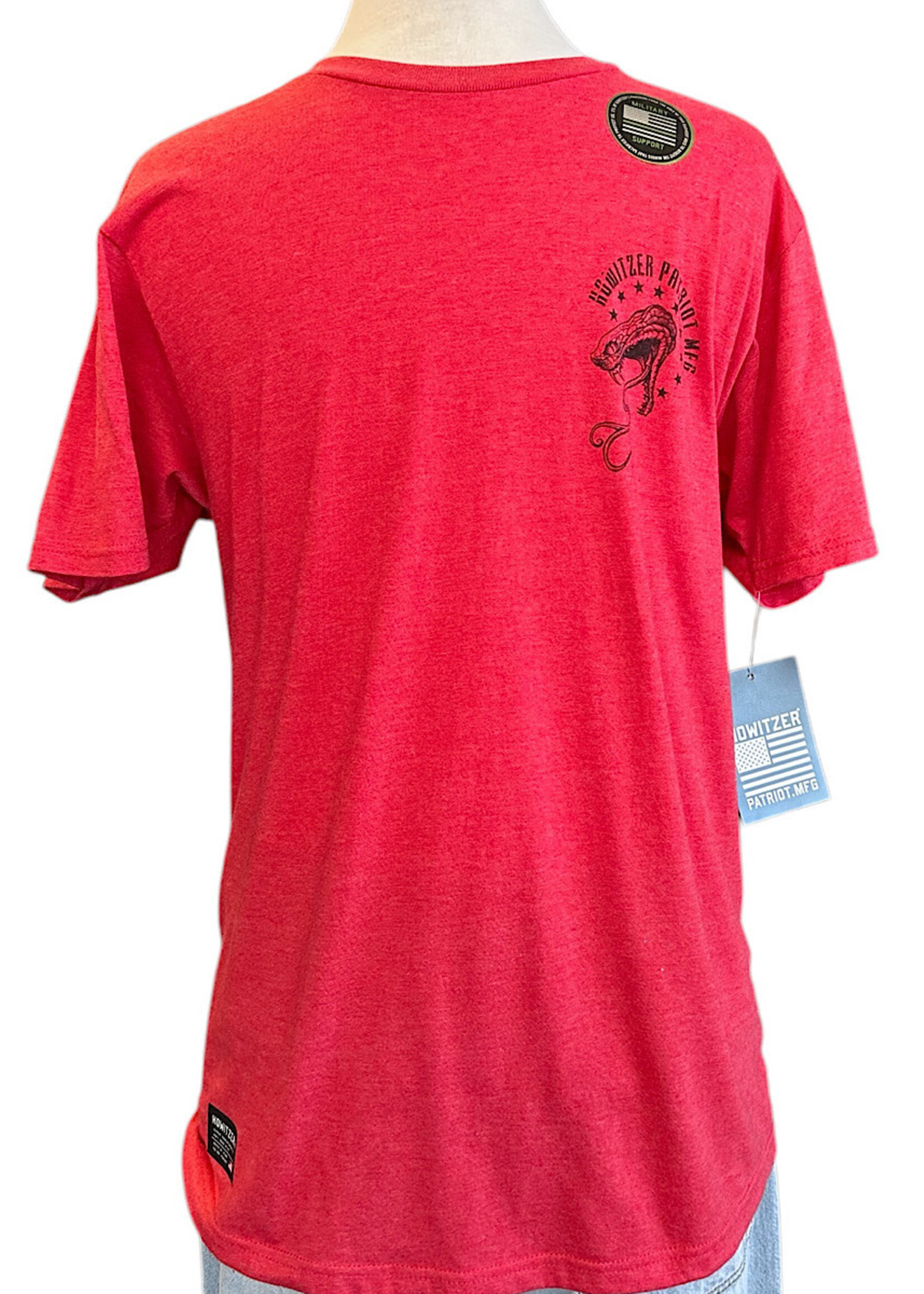 Rebellion S/S Tee- Red Heather