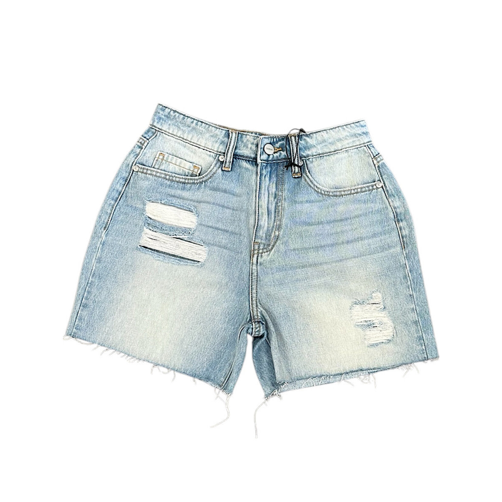 CHH1064 Medium Blue High Rise Shorts