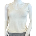 LiLi Sidonil  Cream Tank Sweater S
