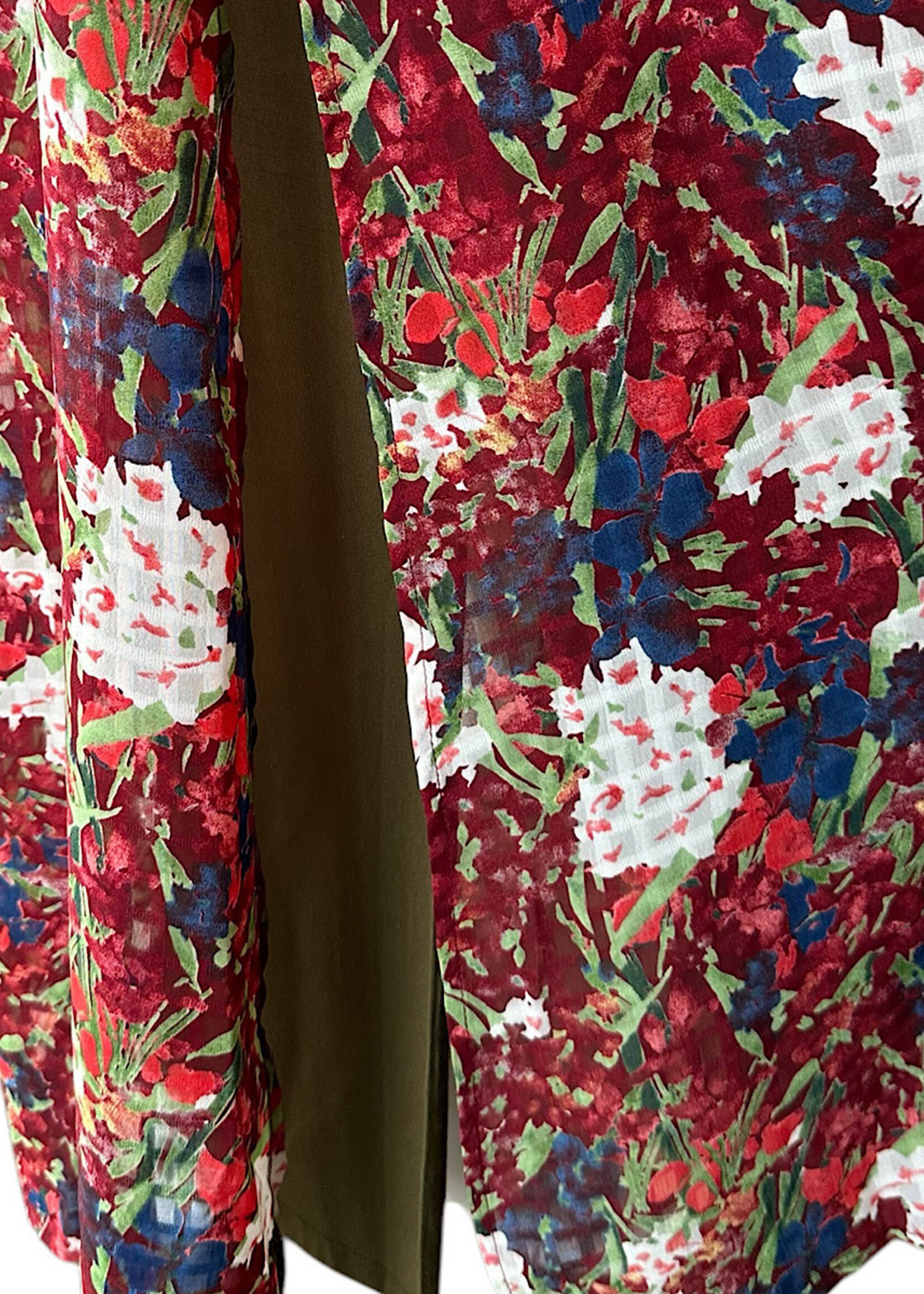 Christine Button Down Maxi Shirt Dress Wine