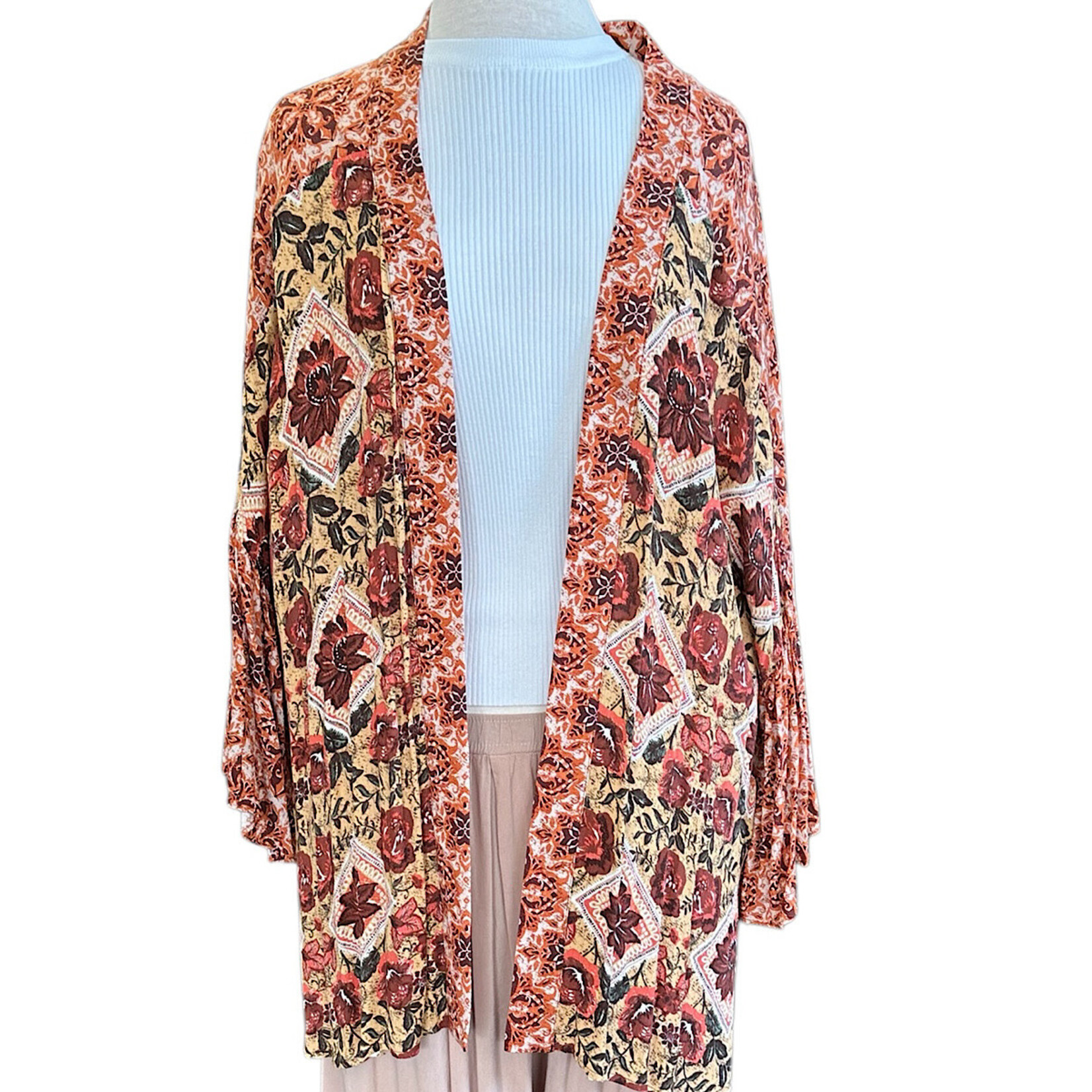 Mix n Match Printed Loose Fit Kimono