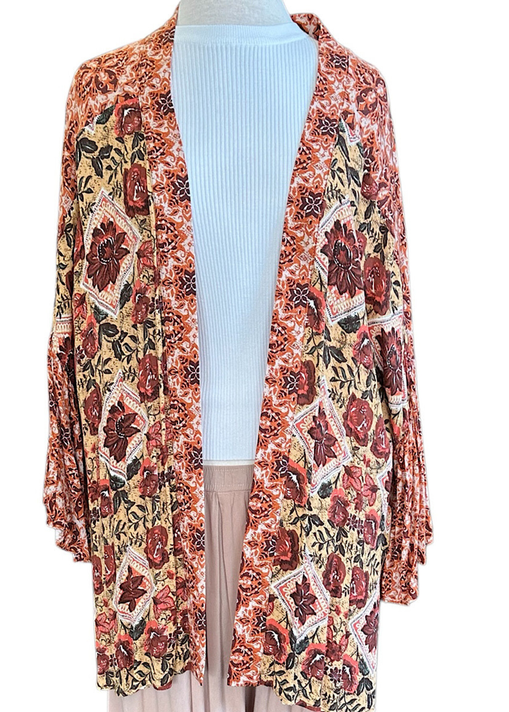 Mix n Match Printed Loose Fit Kimono