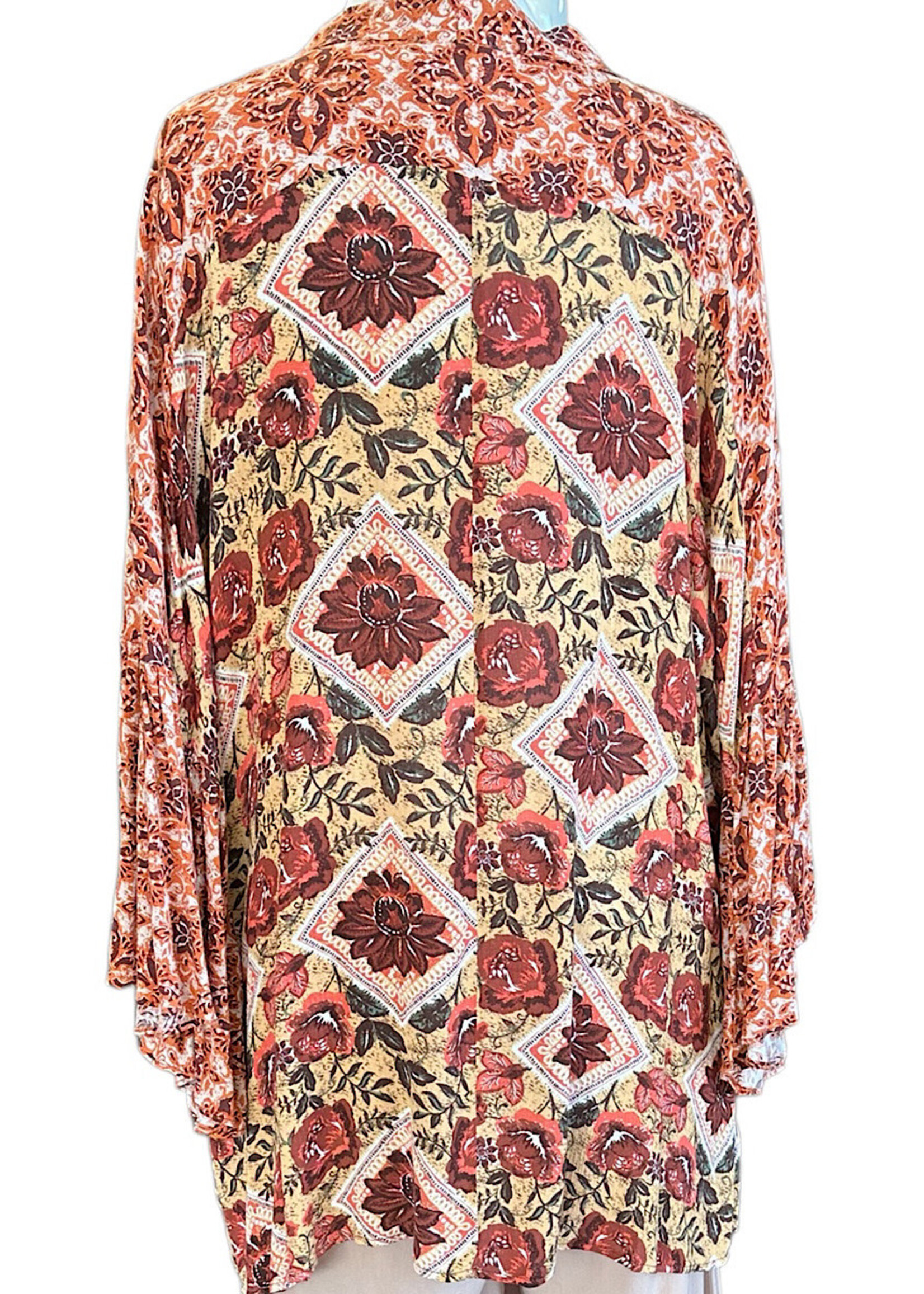Mix n Match Printed Loose Fit Kimono