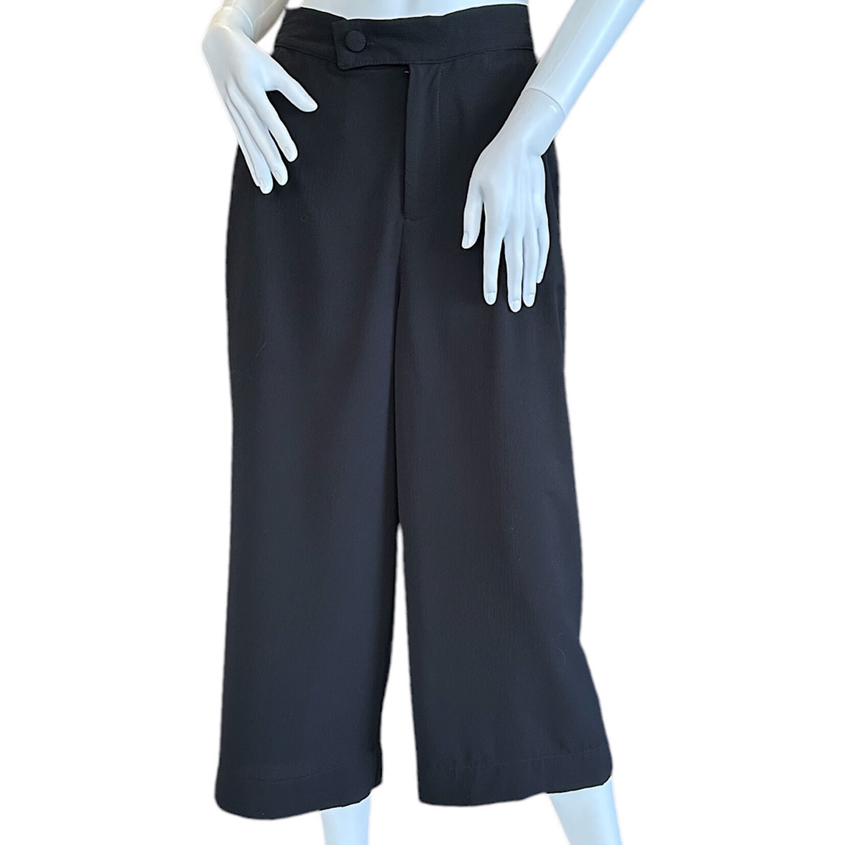 Marisa Crop Pants with Elastic Back