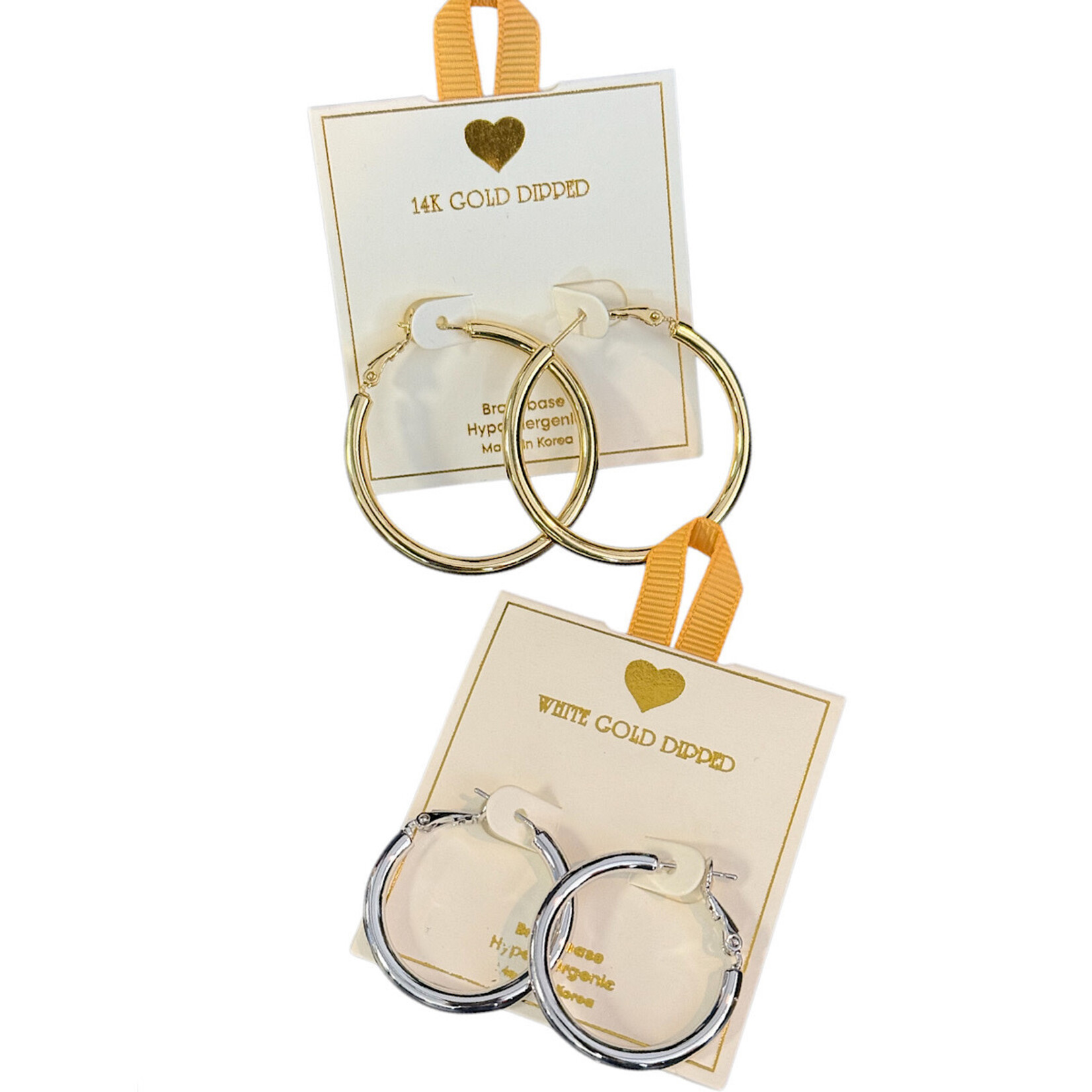 Yellow Ribbon Hoops Omega Back