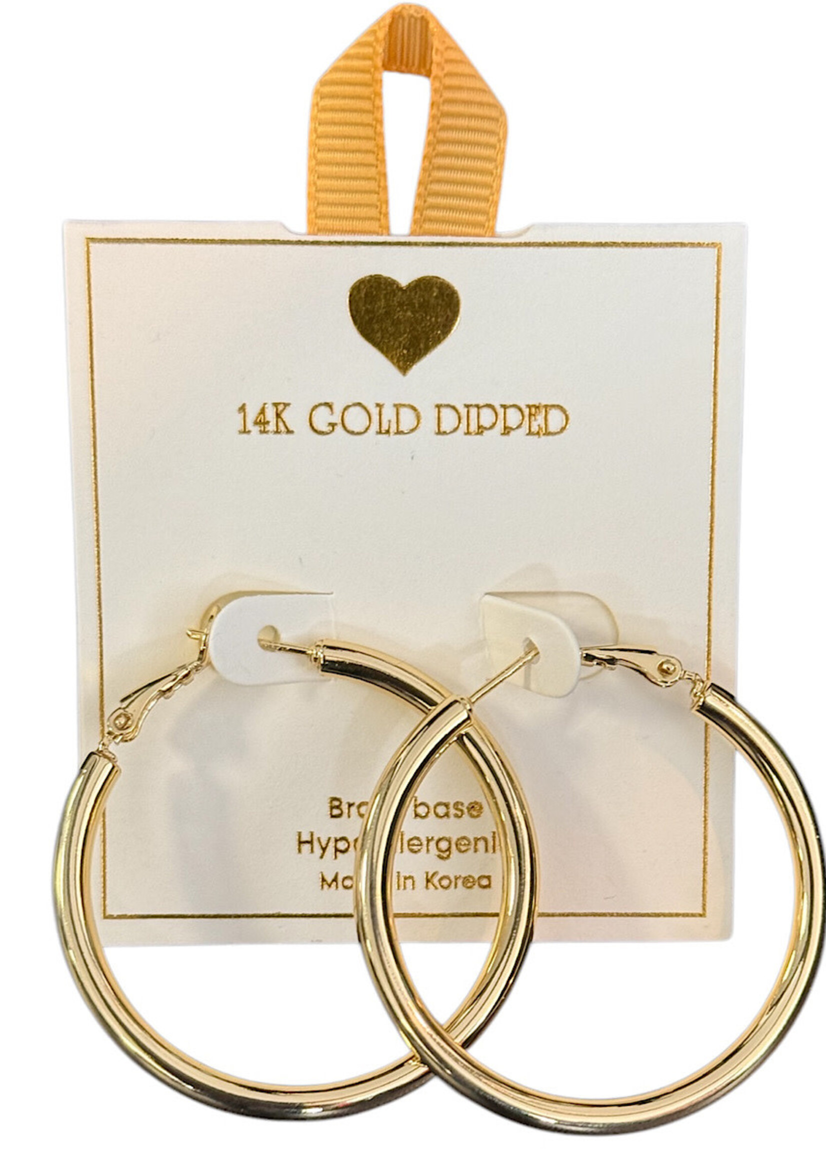 Yellow Ribbon Hoops Omega Back