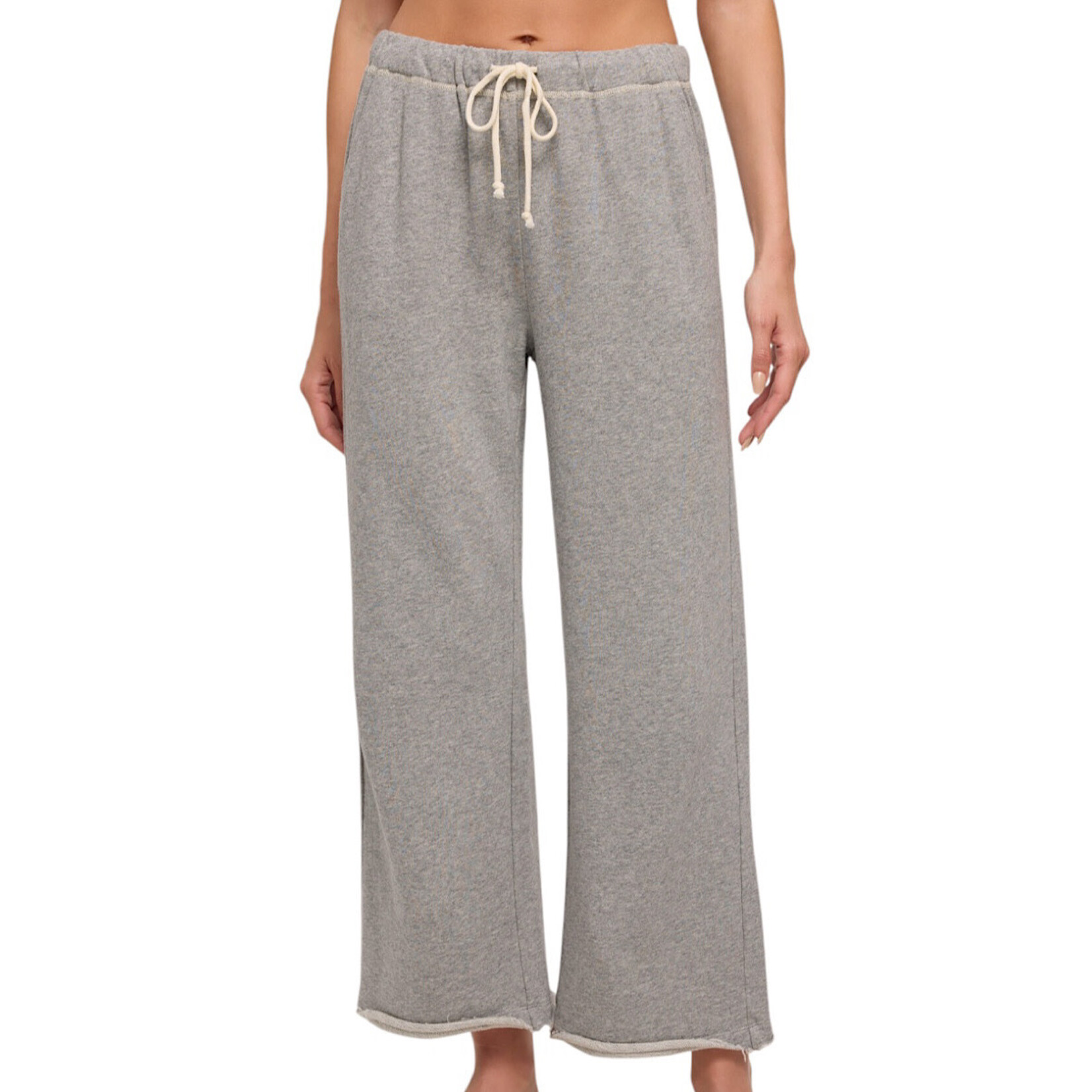 Z Supply Z Supply Huntington French Terry Pant Classic Heather Grey