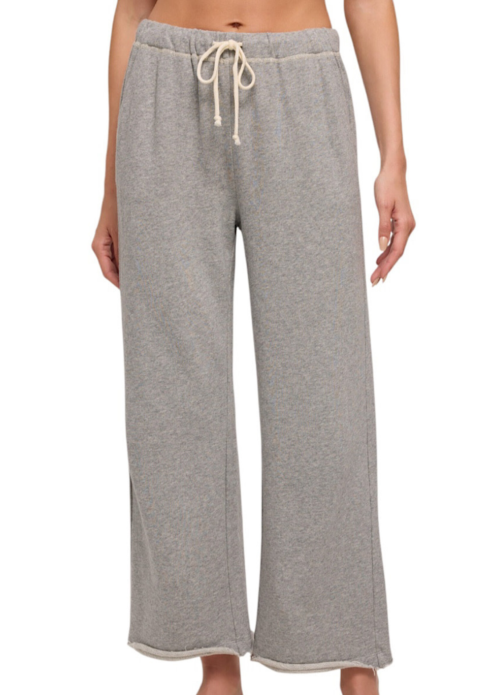 Z Supply Z Supply Huntington French Terry Pant Classic Heather Grey