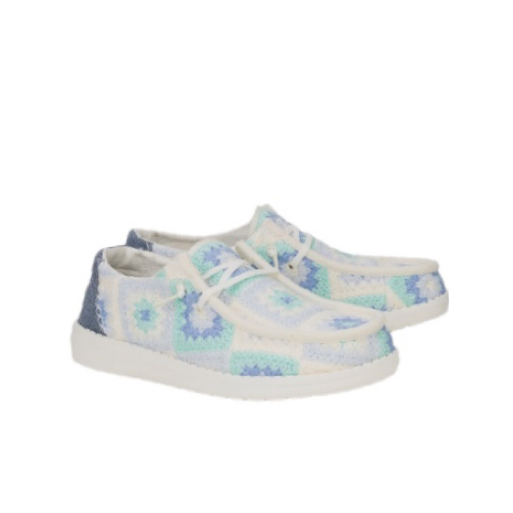 Hey Dude Hey Dude Wendy Cottage Crochet Bay Blue/Multi Womens