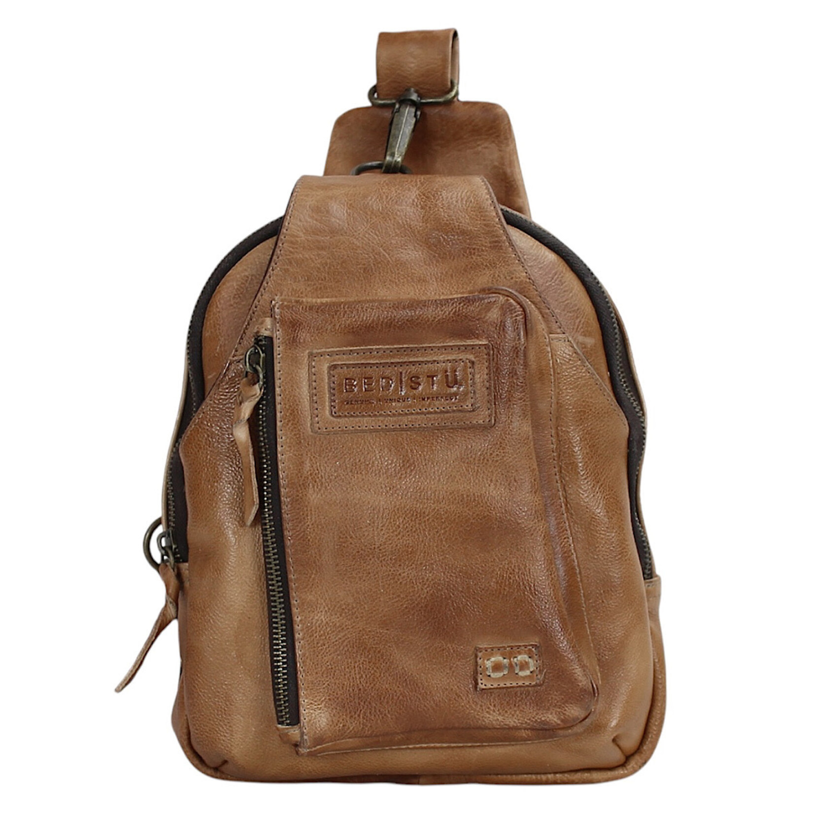 BED|STU BED|STU Beau Tan Rustic Backpack Purse