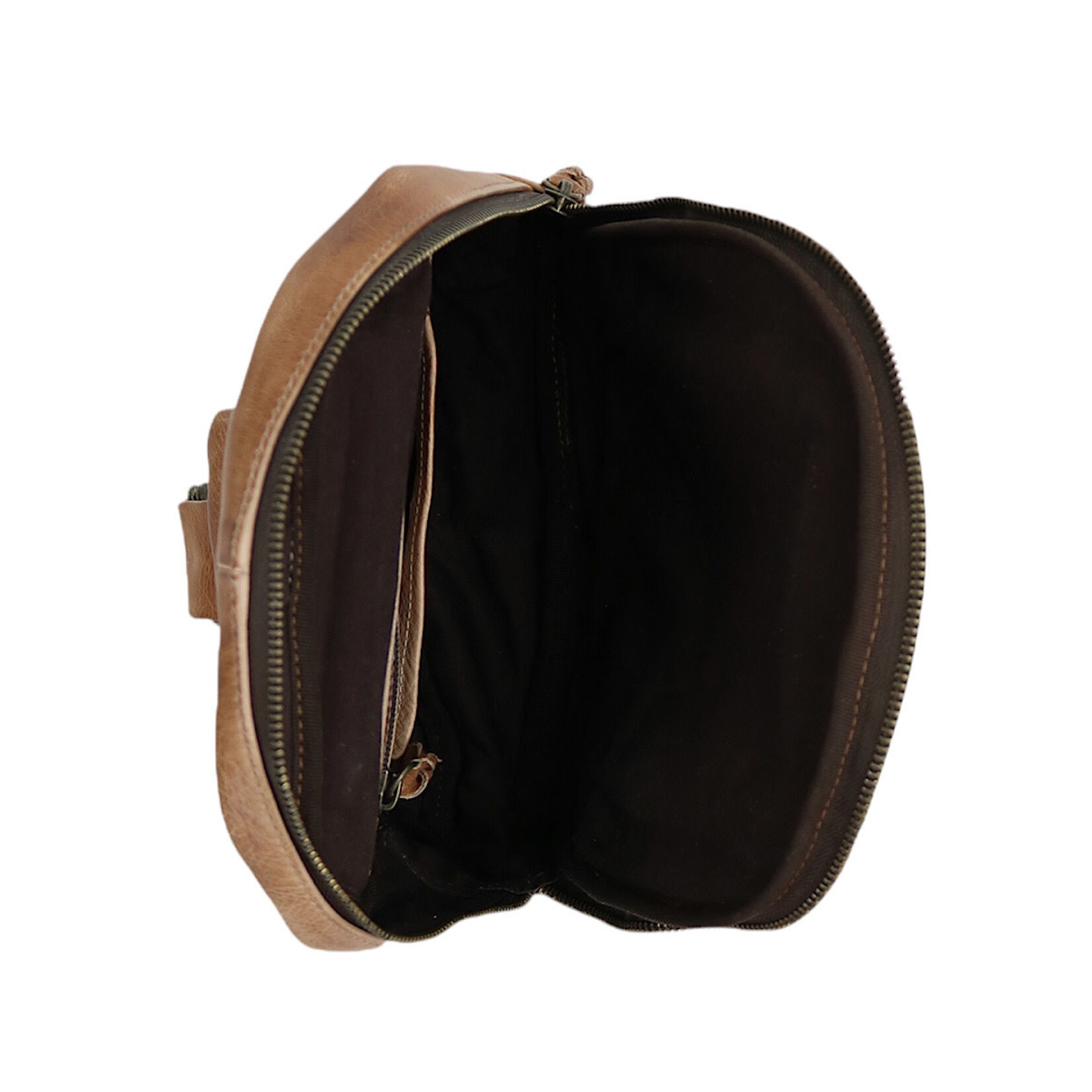 BED|STU BED|STU Beau Tan Rustic Backpack Purse